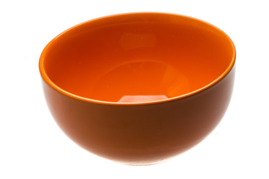 Empty ceramic bowl