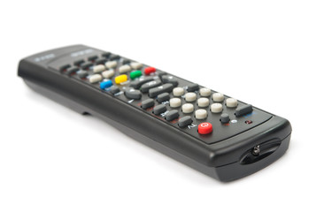 TV remote isolated