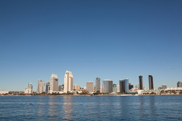 San Diego, California from Coronado
