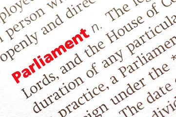 Definition of parliament