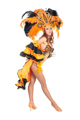 carnival dancer woman dancing
