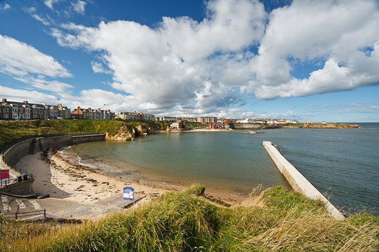Cullercoats bay north east England