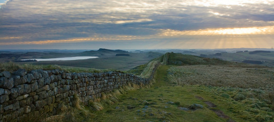 Hadrians Wall panorama
