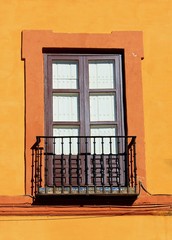 Obraz premium Window and balcony mediterranean style