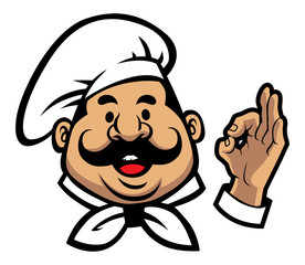 smiling chef face