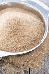 Brown Sugar (close-up shot)