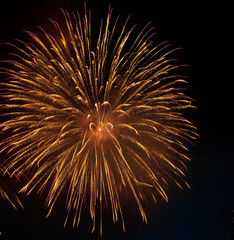 Colorful fireworks