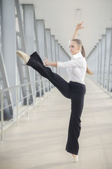 Ballet business girl on the right