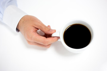 ビジネスマンのコーヒータイム