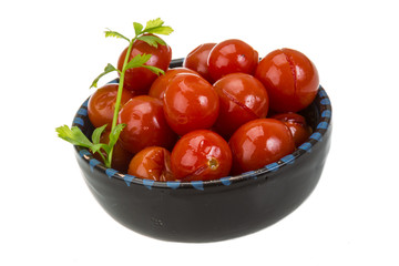 Marinated cherry tomato
