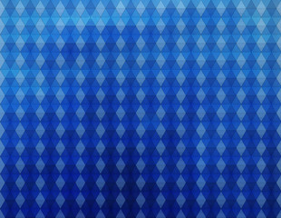 deep blue hexagons vector geometric background with gradients