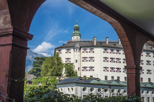 Ambras Castle near Innsbruck, Austria.