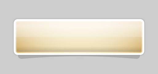 Obraz premium The mocha glossy button