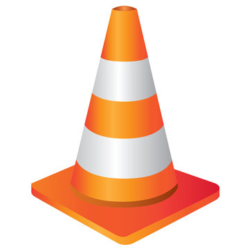 construction cone, traffic cone sign