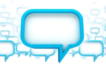 Naklejka premium Speech Bubbles Concept