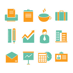 office icons, business icons