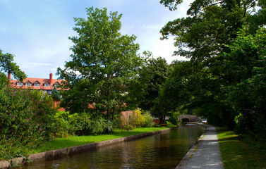 Fototapeta premium Llangollen Canal
