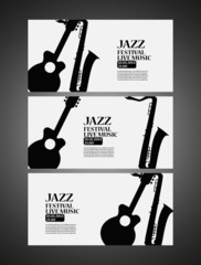 Jazz party poster