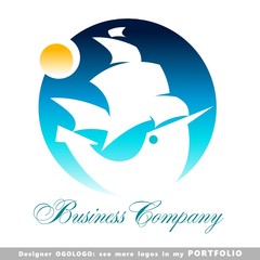boat  yacht logo business