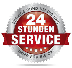 24h-Service - Service rund um die Uhr - immer für Sie Da!