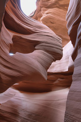 Details of textures in Lower Antelope Canyon, USA