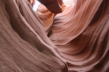 Details of textures in Lower Antelope Canyon