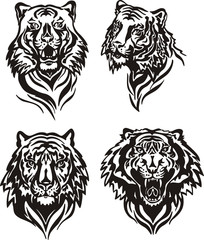 tiger heads