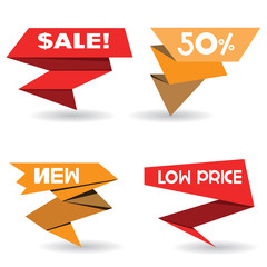 pop up sale stickers