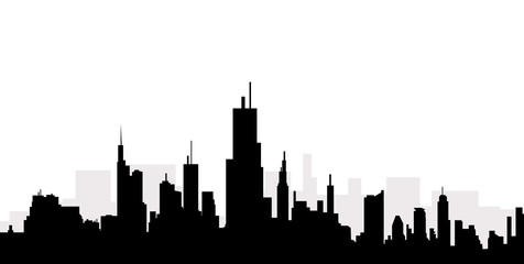 Obraz premium City Skyline - vector