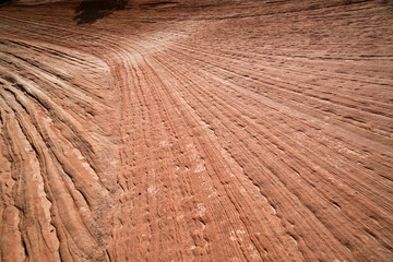 Rock formation in Zion National Park, Utah, USA