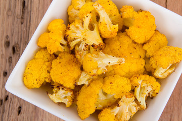 orange cauliflower