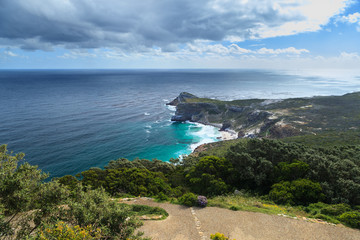 Obraz premium Diaz Beach at The Cape of Good Hope, near Cape Point, South Afri