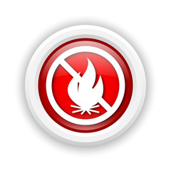 Fire forbidden icon