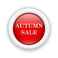 Autumn sale icon