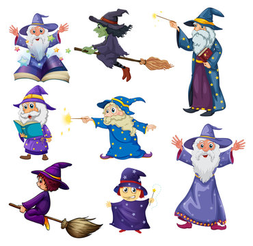 A group of wizards