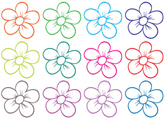A floral seamless design