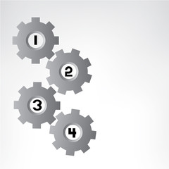 gears diagram template, gear background