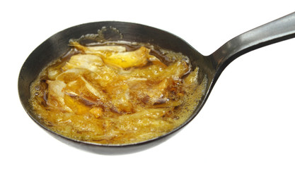 Garlic in hot Mustard oil