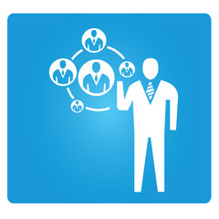 human resource management concept