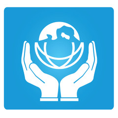 care the world symbol
