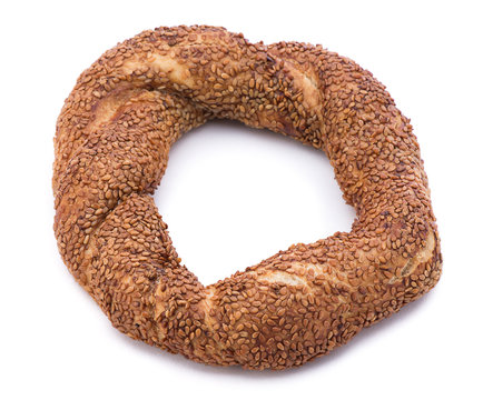 Turkish Bagel called simit consumed by big majority of people