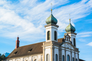 Jesuit church in Lucerne, Switzerland