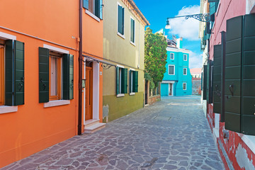 Burano buildings