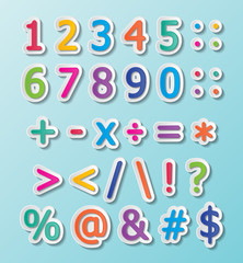 123 font