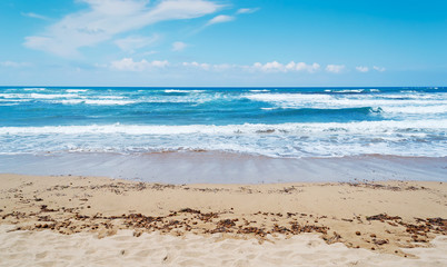 golden sand and turquoise water