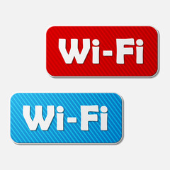 Free Zone wi-fi, sticker