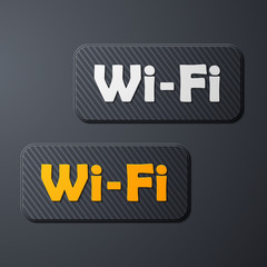 Free Zone wi-fi, sticker