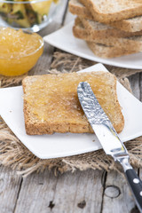 Bread with Pineapple Jam