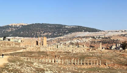 Fototapeta na wymiar Jerash, Jordan