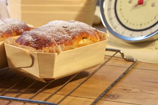 Rosinenbrot im Spank&ouml;rbchen k&uuml;hlt aus